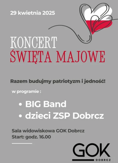 Koncert z okazji świąt majowych 2025