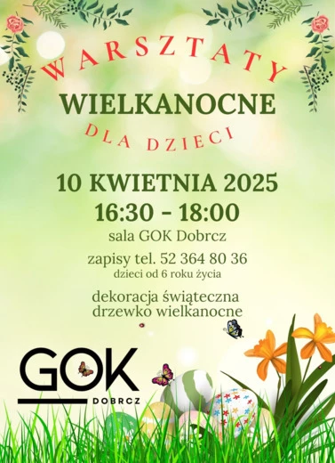 Warsztaty wielkanocne dla dzieci