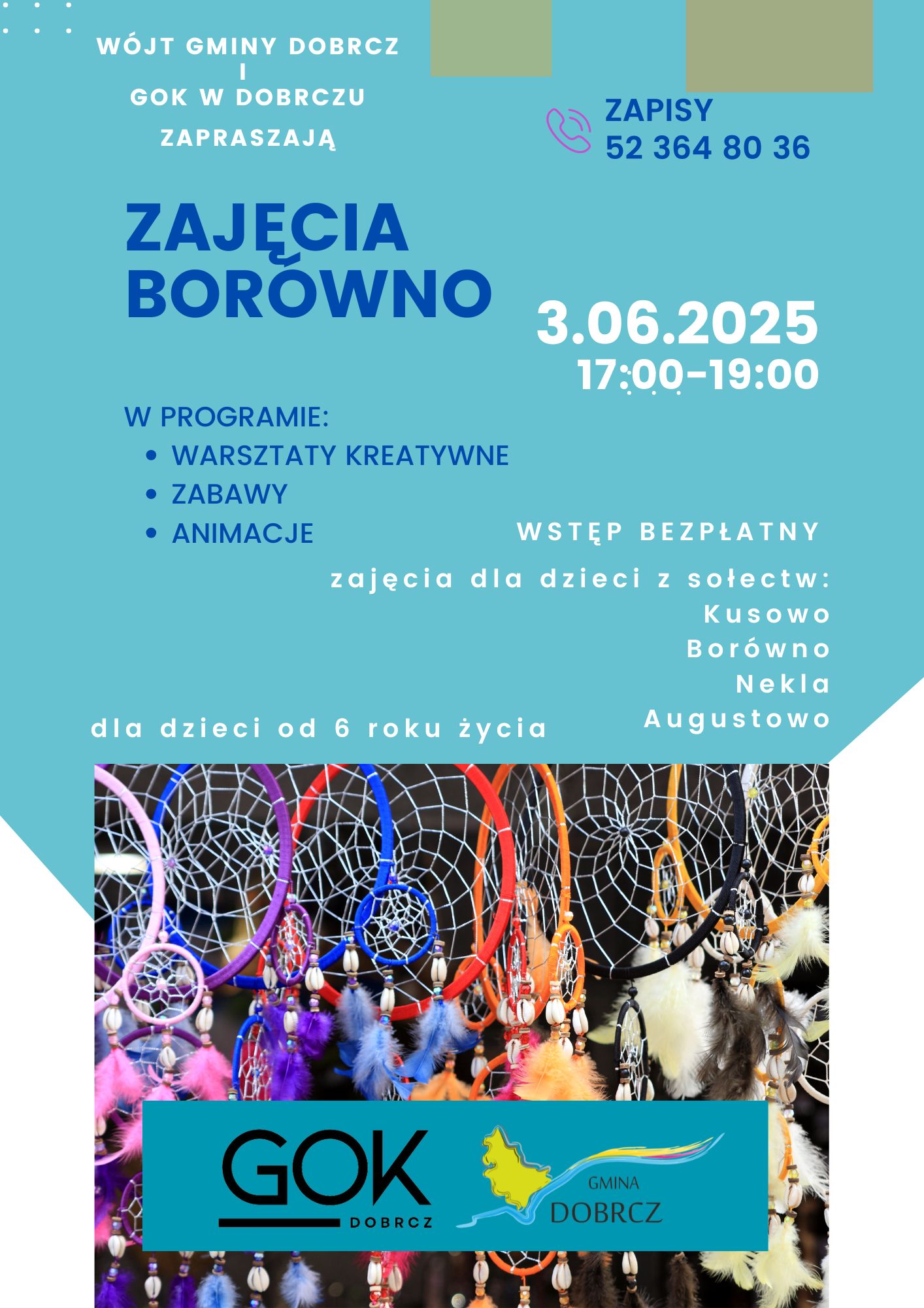 Borówno zajęcia