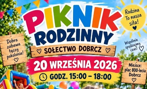 Zdjęcie do Piknik Rodzinny w Dobrczu - 20 września