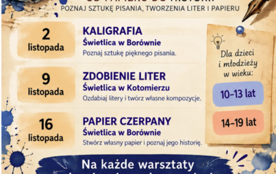warsztaty piśmiennicze